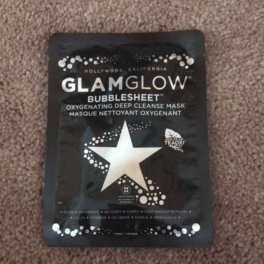 Glamglow bubblesheet